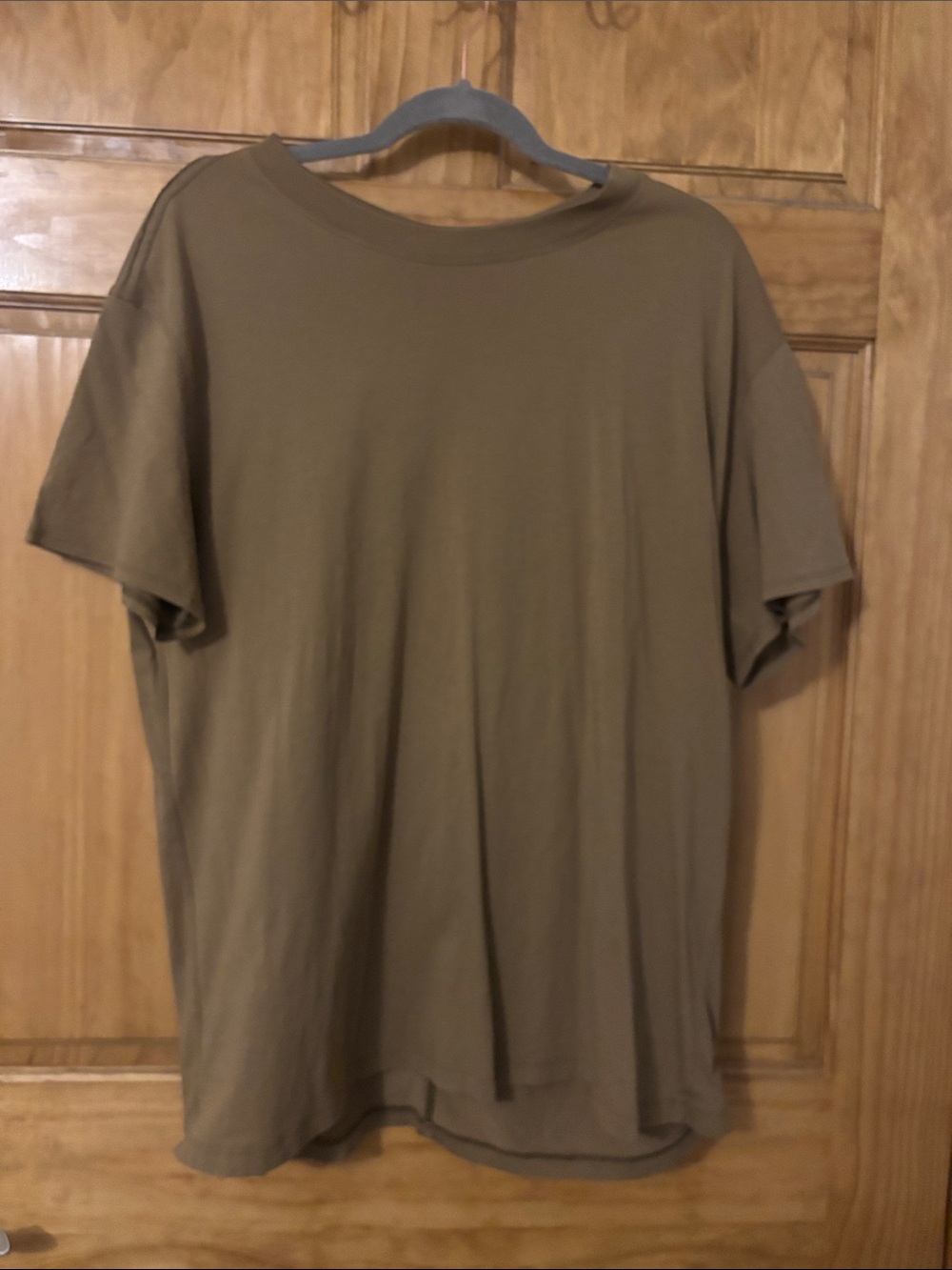 Lululemon All Yours Tee - color Artifact- size 10